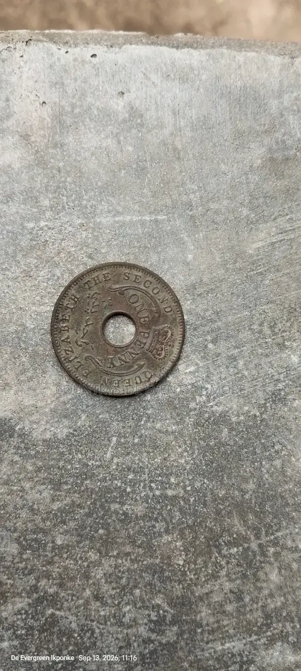 Manilla (Okpoho) and 1959 Penny Coin - 1
