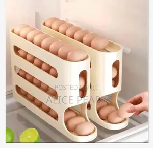 4-Layer Automatic Rolling Egg Rack Holder