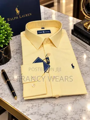 Ralph Lauren Men's Quality Slim Fit Dress Shirts