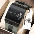 Poedagar Waterproof Leather Watch with Sapphire Glass - 2