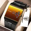 Poedagar Waterproof Leather Watch with Sapphire Glass - 4