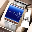 Poedagar Waterproof Leather Watch with Sapphire Glass - 5