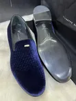 Original Italian Zanotti Men's Loafers - Purple - 2