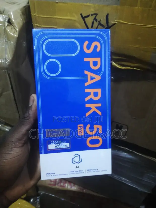New Tecno Spark 50 Pro 128GB Orange - 1