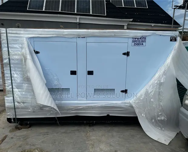 Brand New Perkins 250kVA Soundproof Diesel Generator - 1