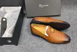 Luxury Richwanaz Men's Embossed Leather Shoes - Fully Boxed - 3