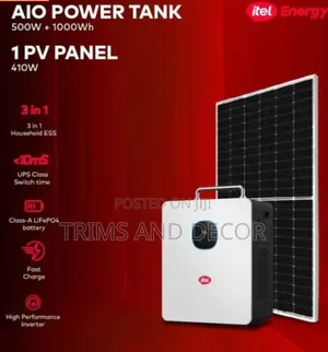 Itel 500W Solar Generator Power Tank
