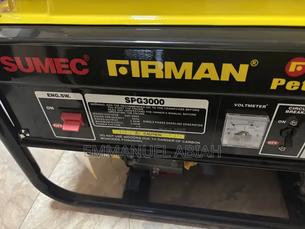 Sumec Firman 2.5kva Generator - 1