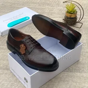 Quality Leather Lace-Up Shoes for Men - Turkish Italian