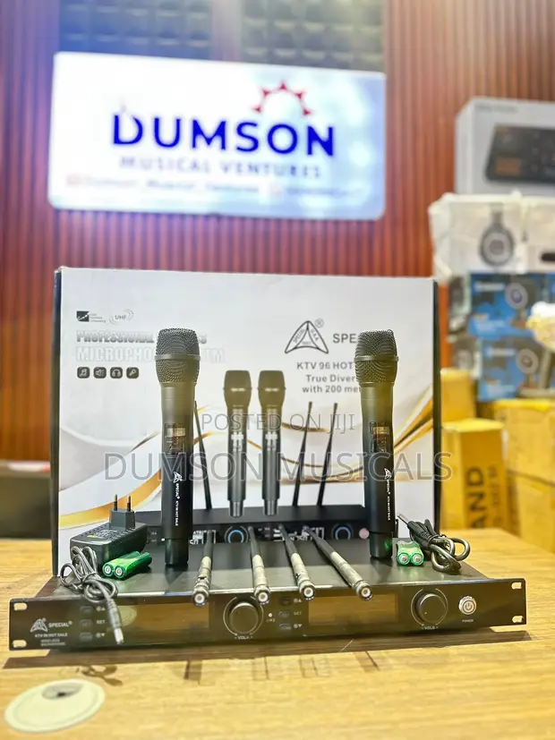 Special KTV96 Wireless UHF Microphone System - 1