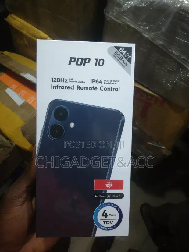 New Tecno Pop 10 128GB - 1