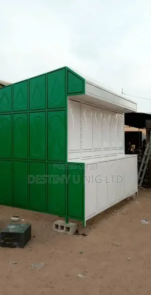 Container Caravan for Goods and Food Business