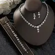 Saitin Sarkara na Crystal - Azurfa/Zinariya/Baki - 3