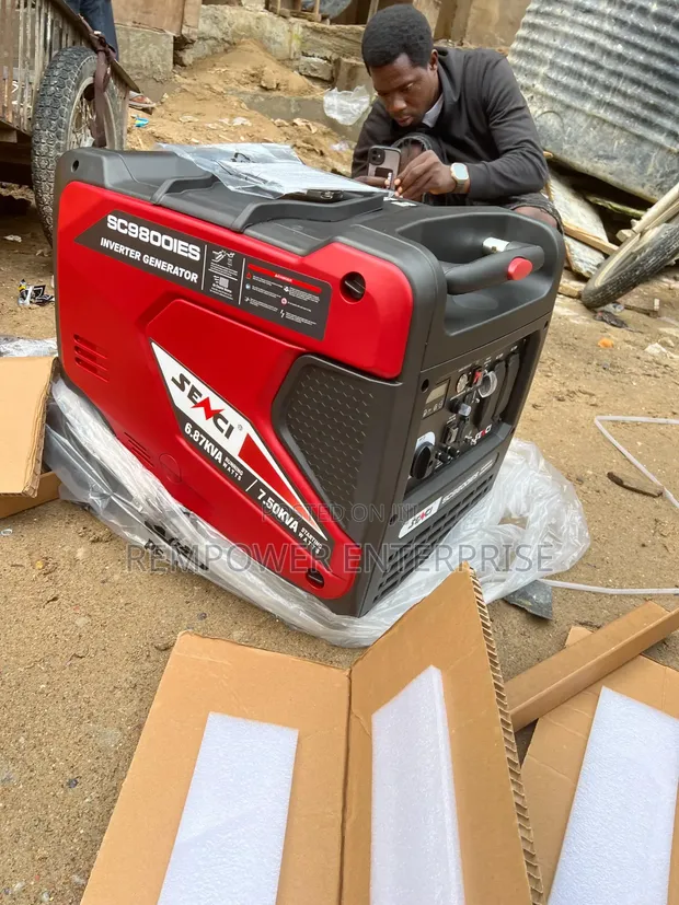 Senci 9800ie Inverter Generator with Remote - 1