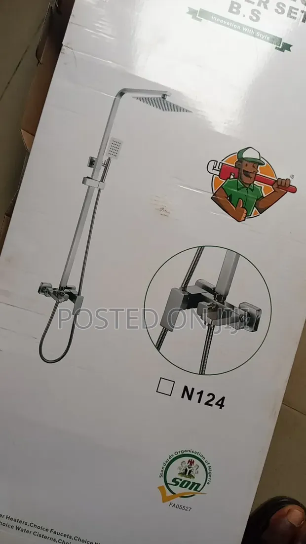 Choice Standing Shower Square - 1