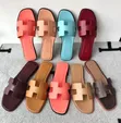 Hermes Satin Slides - Women's Size 40-41 - 1