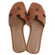 Hermes Satin Slides - Women's Size 40-41 - 2