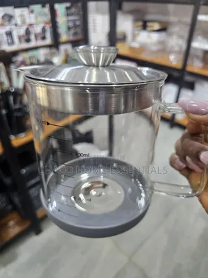 1000ML Gilashin Zuba Mai Tare Da Bakin Karfe