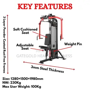 TechnoFitness HB-002A Pec Fly / Rear Delt Machine