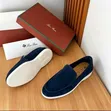 Ingantattun Loro Piana Suede Shoes - 3
