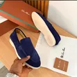 Ingantattun Loro Piana Suede Shoes - 4