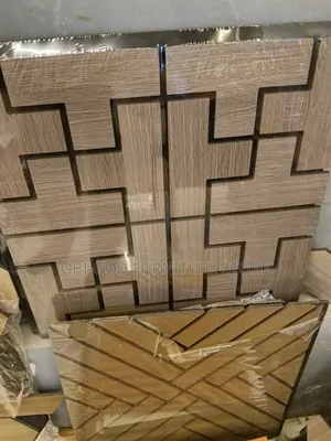 3D Wall Panel 62x62cm - Gold