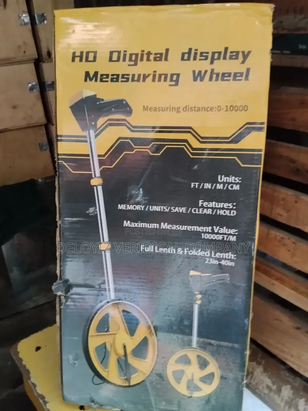 Digital Measuring Wheel (0-10000 ft) - 1