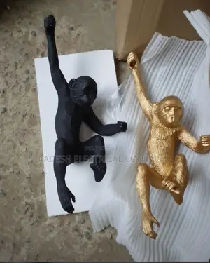 Vintage Monkey Lamp Hemp Rope Pendant Light