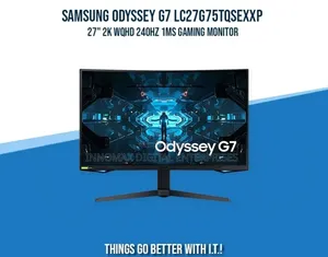 Samsung Odyssey G7 27" QHD 240Hz Gaming Monitor
