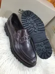 Gaskiyar Italiyanci Alberto Gilardino Loafers - Brown Leather - 2