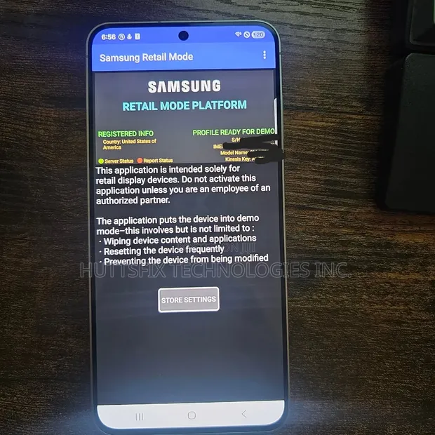 Samsung Retail/Demo Mode Cirewa Sabis - 1