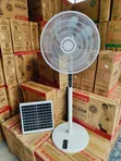 AEON 18" Rechargeable Electric Floor Fan with Solar Panel - 1
