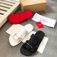 Slippers Mai Inganci - Baki & Fari, Girma 40-46 - 3
