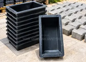 50pcs Plastic Interlocking Block Mould for Cement Block Making