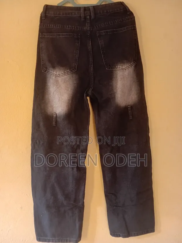 Baggy Jeans - Black - 1