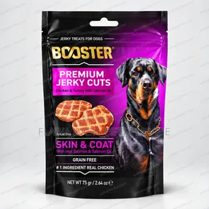 BOOSTER Premium Jerky Cuts Dog Treats - Grain Free 75g