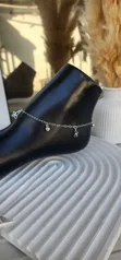 Anklet Chain tare da Charm - 4