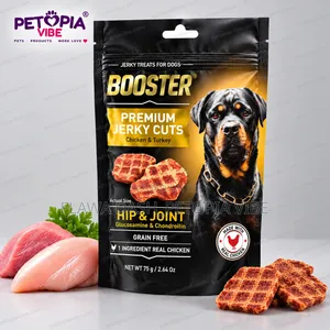 BOOSTER Premium Jerky Cuts - Chicken & Turkey Dog Treats