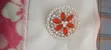 Fashion Vintage Brooch Pin - Zinariya & Azurfa - 1