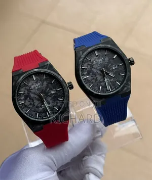 Tissot Rubber Carbon Fiber Case Watch