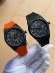 Tissot Rubber Carbon Fiber Case Watch - 2