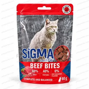 Sigma Beef Bites Cat Treats - 60g