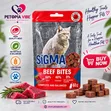 Sigma Beef Bites Cat Treats - 60g - 4