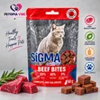 Sigma Beef Bites Cat Treats - 60g - 5