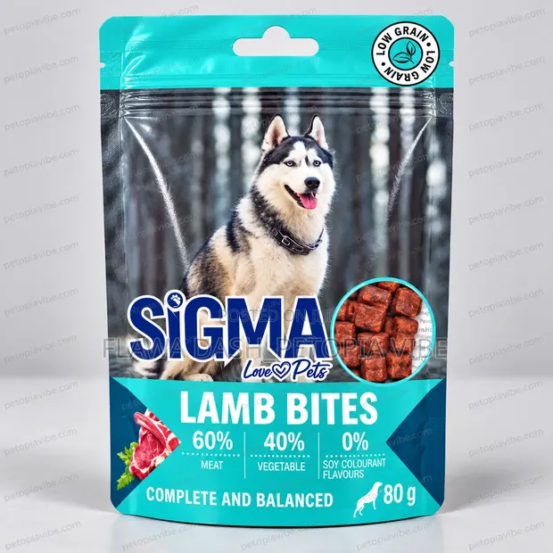 SIGMA Lamb Bites Dog Treats – 80g - 1