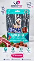 SIGMA Lamb Bites Dog Treats – 80g - 4
