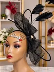 Elegant Handcrafted Fascinator for Special Occasions - 1