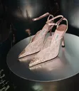 Jimmy Choo Stiletto Heels & Tulip Handle Clutch Set - 2