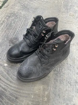 Durable Leather Boots - Used