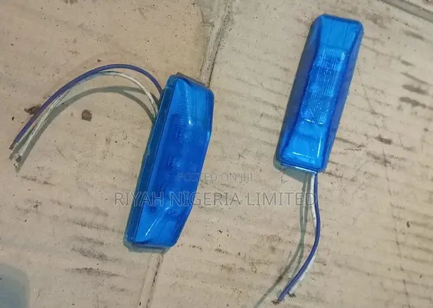 Truck LED Side Marker Lights - Blue (24V) - 1